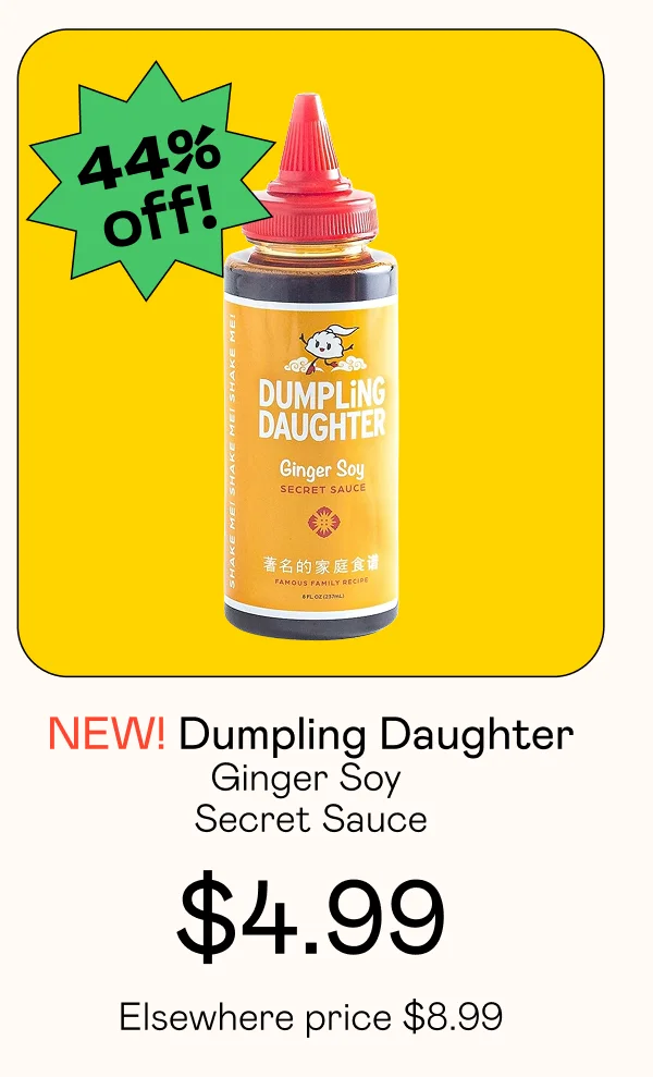 Ginger Soy Secret Sauce