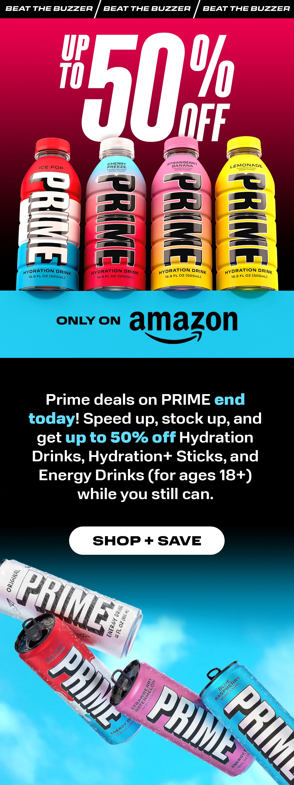 PRIME Hydration - Amazon Prime Big Deal Days