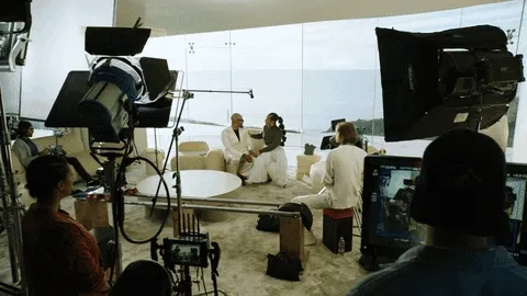 A GIF of Alicia Keys and Swizz Beatz