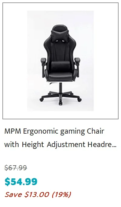 View product recommended for you