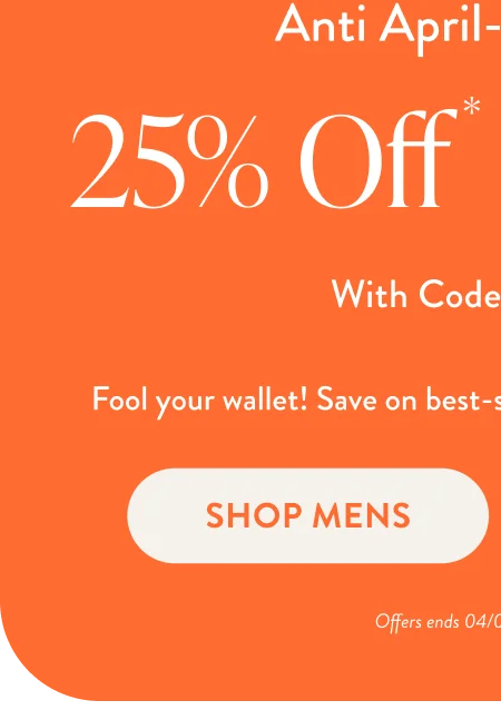 Shop Mens | Sale 25%