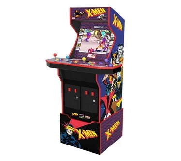 Arcade1Up X-Men Arcade w/ Riser & Stool (4 Player & 3 Games)