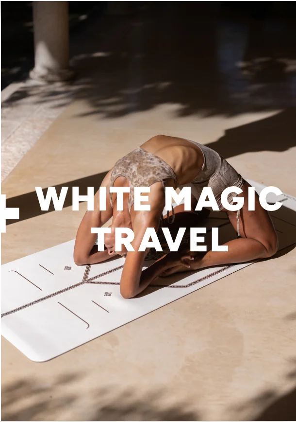 White Magic Travel Yoga Mat