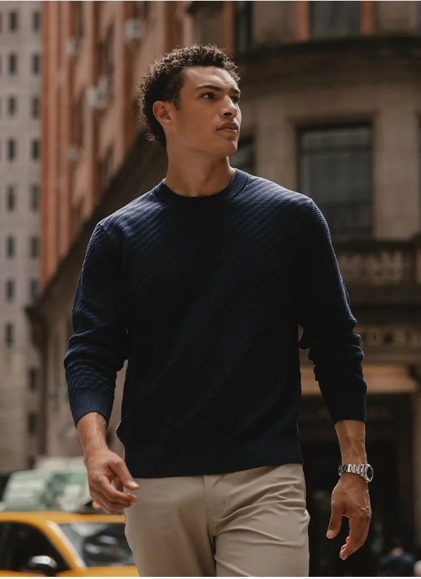 Riviera Knit Textured Sweater