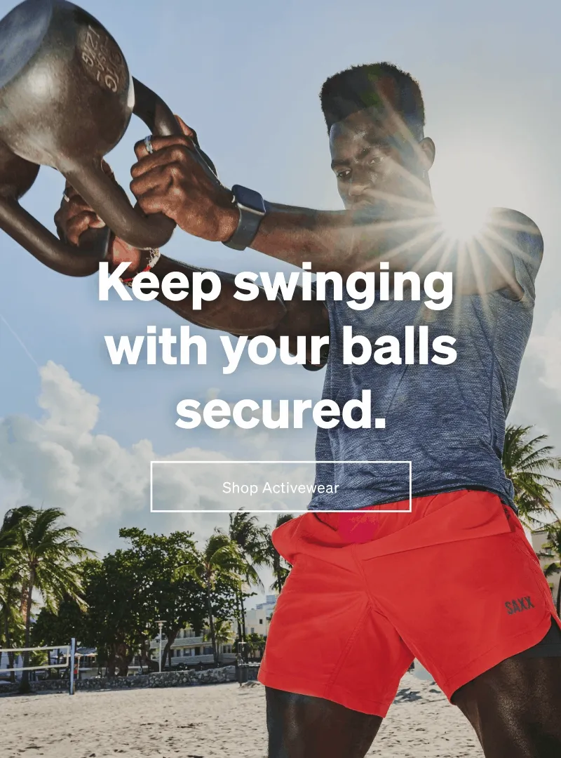 Keep swinging with your balls secured.