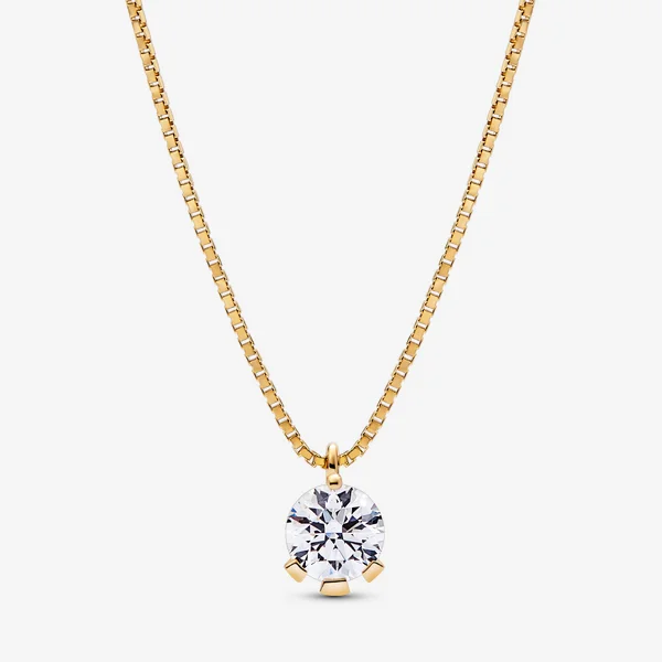 Pandora Nova Lab-grown Diamond Pendant Necklace 1.00 carat tw 14k Gold