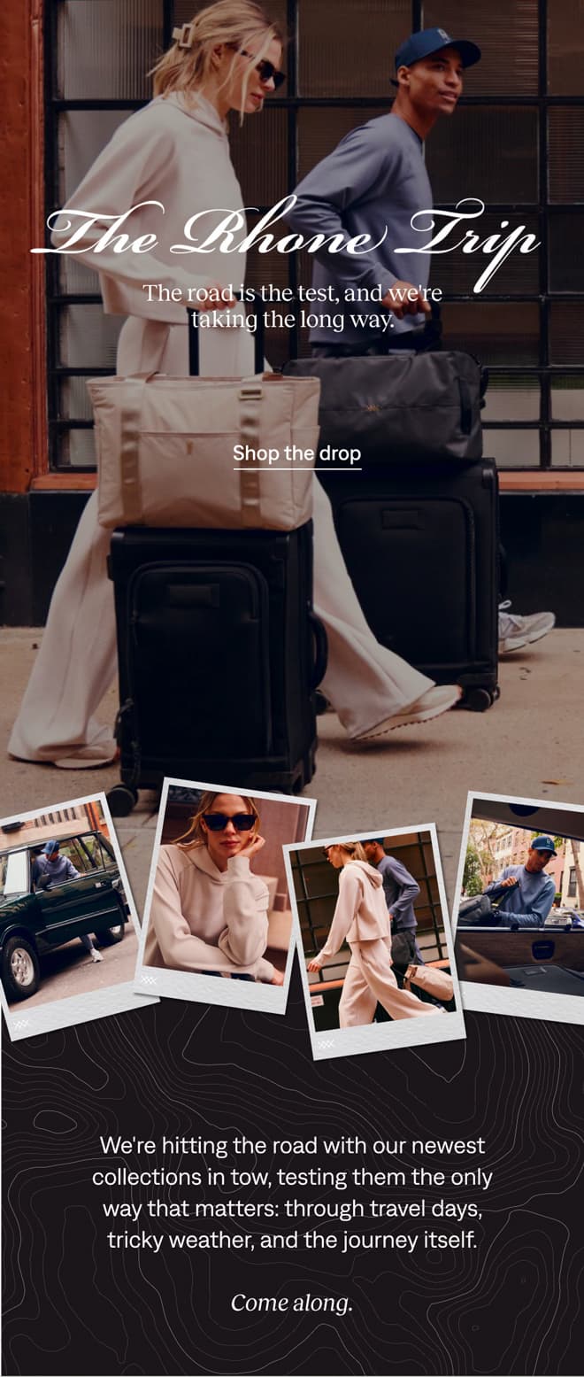The Rhone Trip: Shop the drop