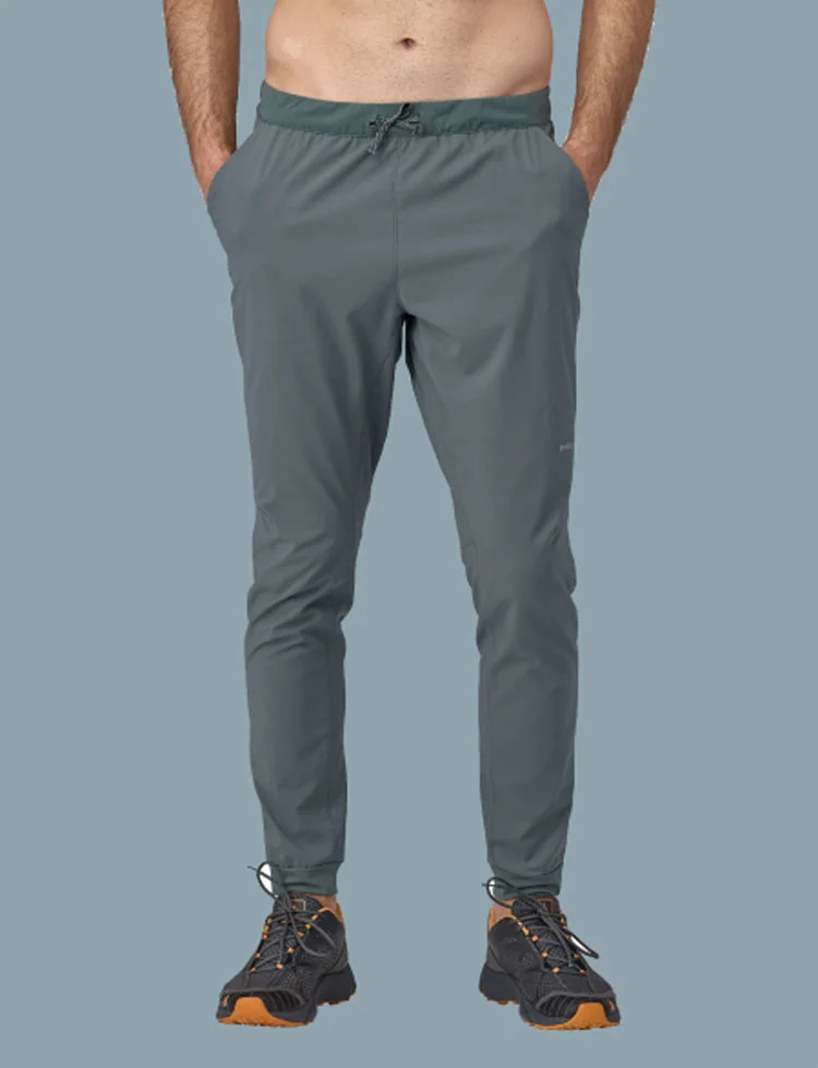 Image of the mens Terrebonne Joggers in light green.