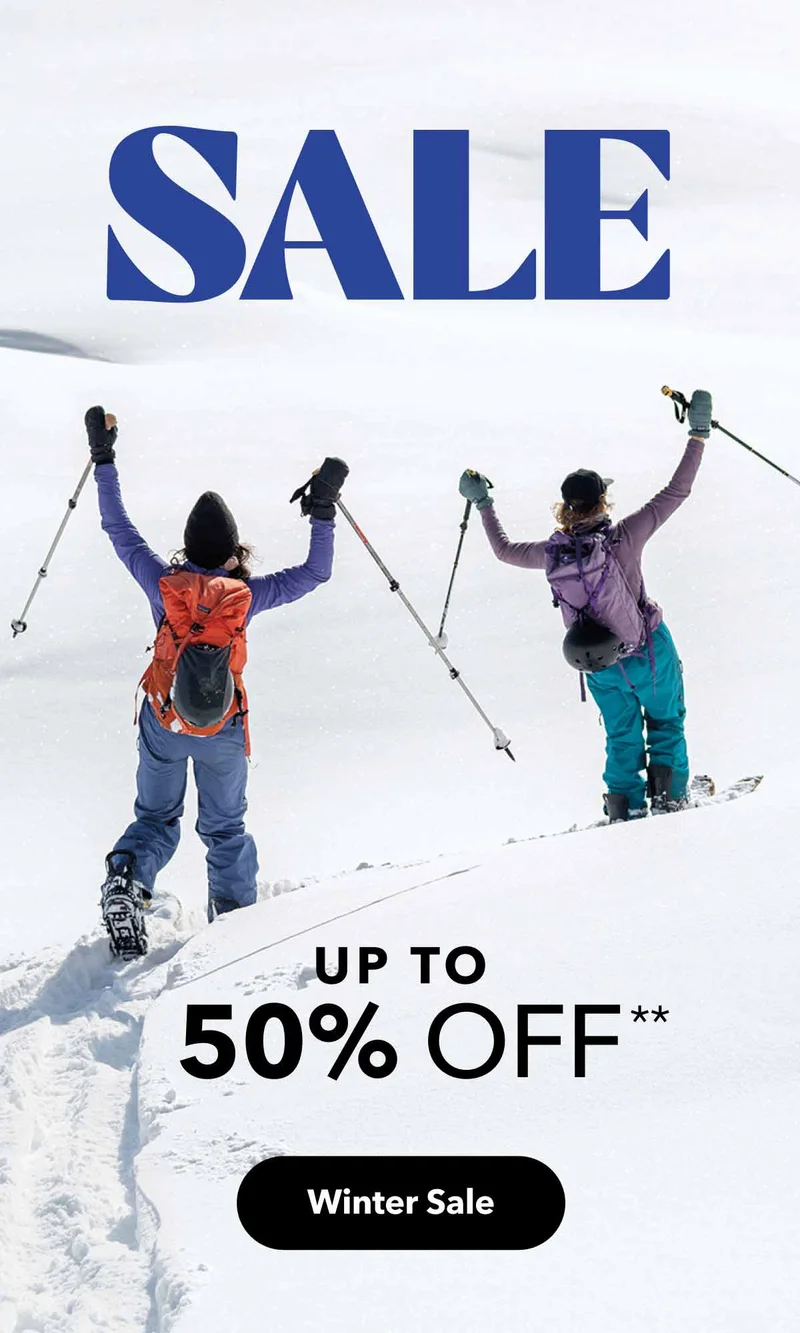 Winter Sale: Up to 50% Off