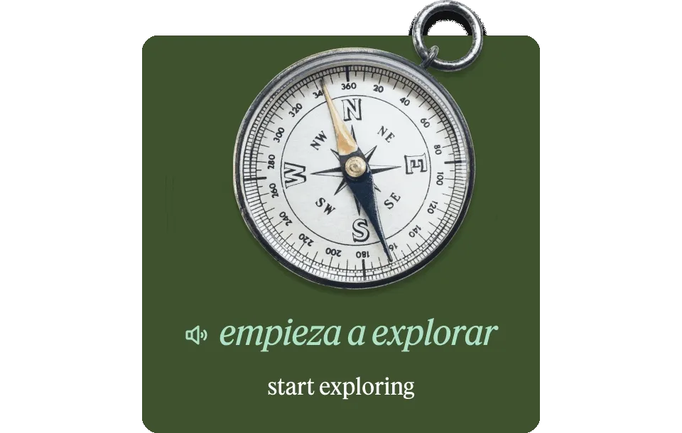a photo of a compass
