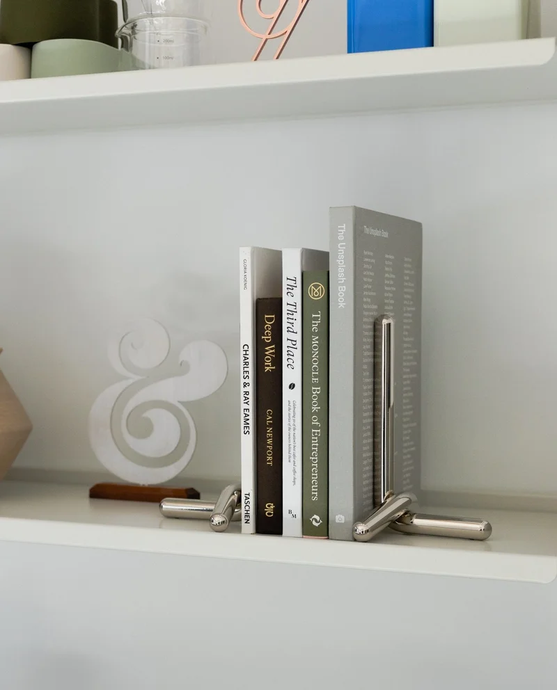 Image of Craighill Cal Bookend (Nickel)