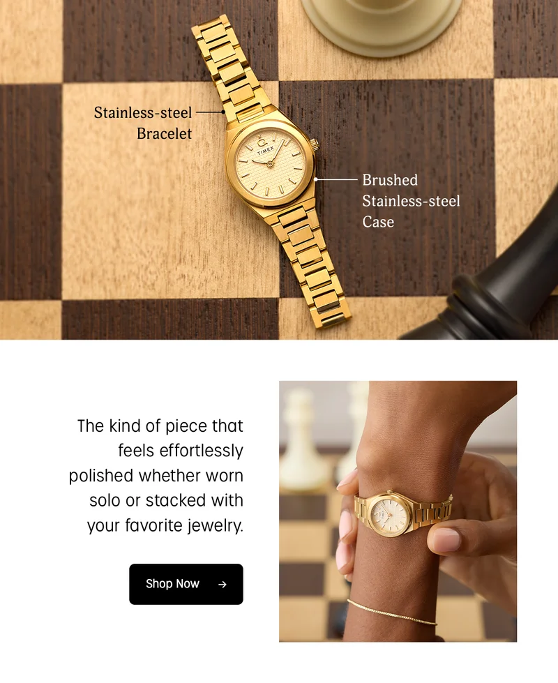Shop Now (Q Timex Continental) - Timex