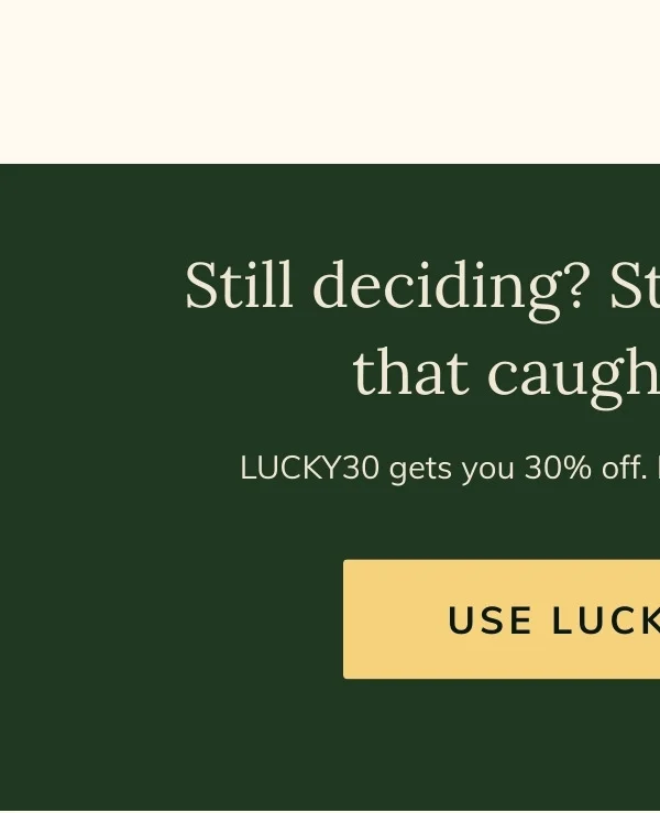 Shop Luck you sale 30% OFF first delivery