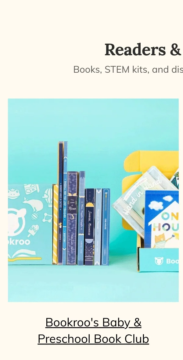 Bookroo's Baby & Preschool Book Club