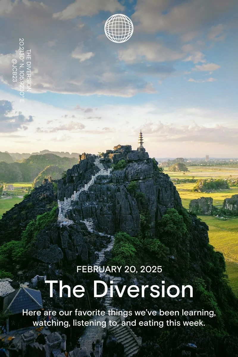 Western Rise: February 20, 2025- The Diversion - Here are our favorite things we’ve been learning, watching, listening to, and eating this week.Western Rise: July 11, 2024 - The Diversion - Here are our favorite things we’ve been learning, watching, listening to, and eating this week.
