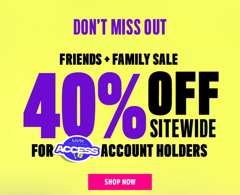 40% off sitewide