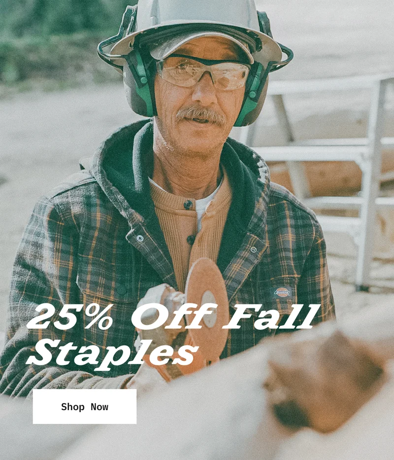 25% Off Fall Staples. Shop Now.