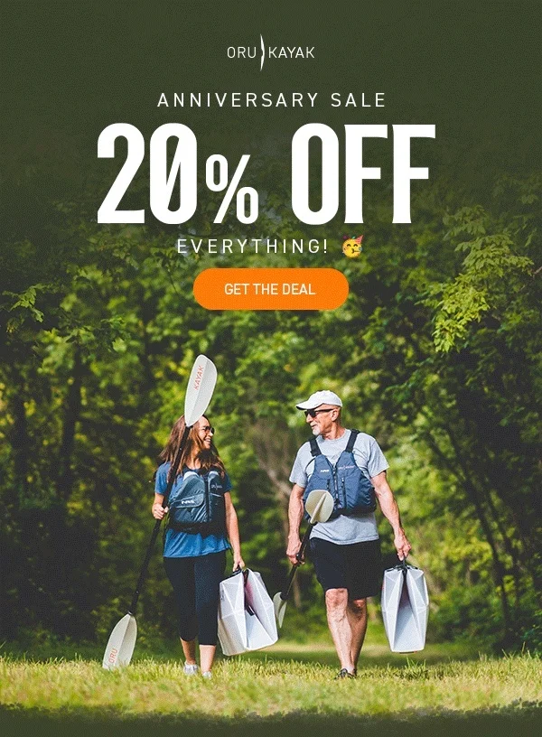 IT'S OUR BIRTHDAY! We're celebrating 12 years of adventure with 20% OFF IT'S OUR BIRTHDAY! We're celebrating 12 years of adventure with 20% OFF
