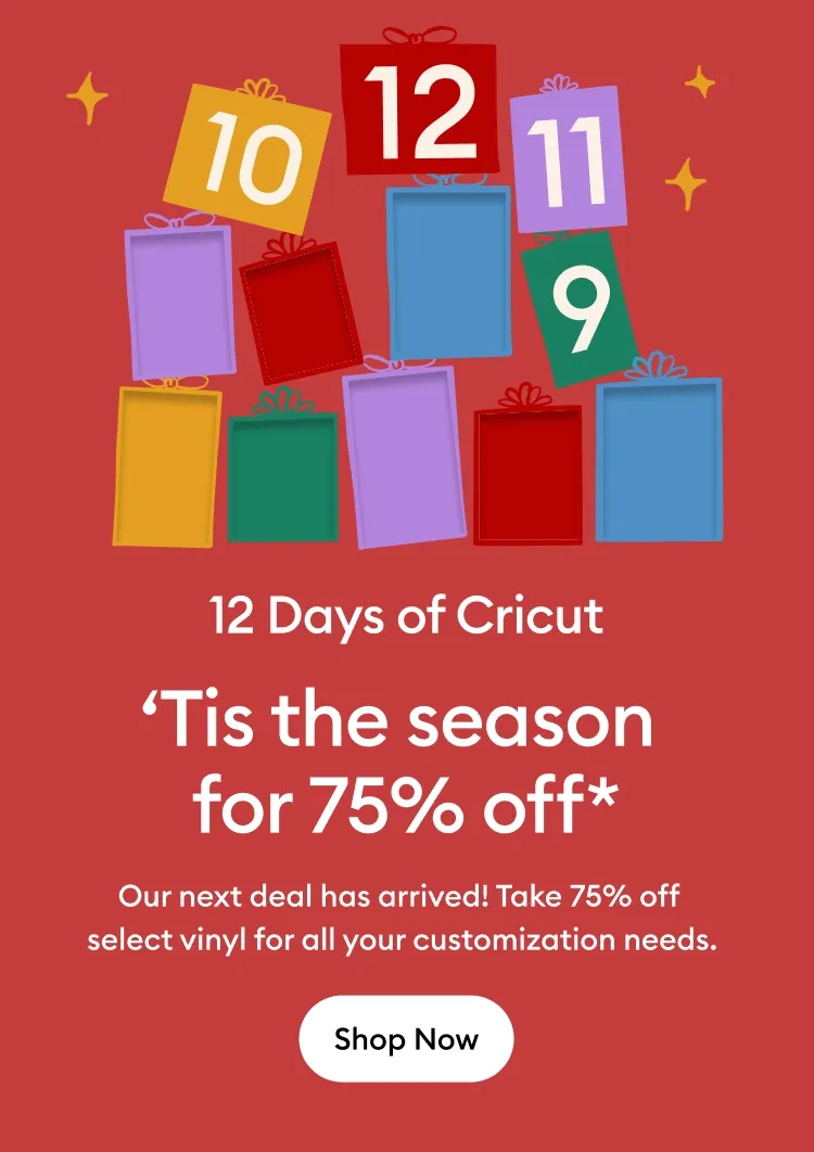 12 Days of Cricut.
