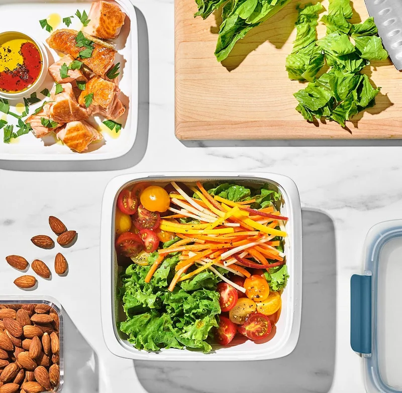 NEW PREP & GO IN OCEAN BLUE. Say goodbye to soggy salads | SHOP COLLECTION