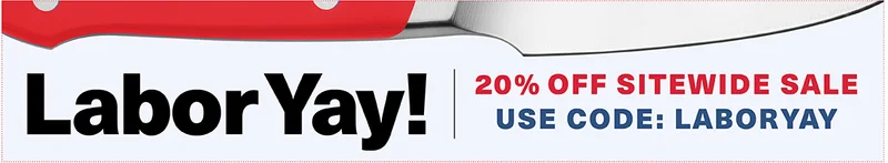Labor Yay! 20% Off Sitewide Sale. Use Code: LABORYAY