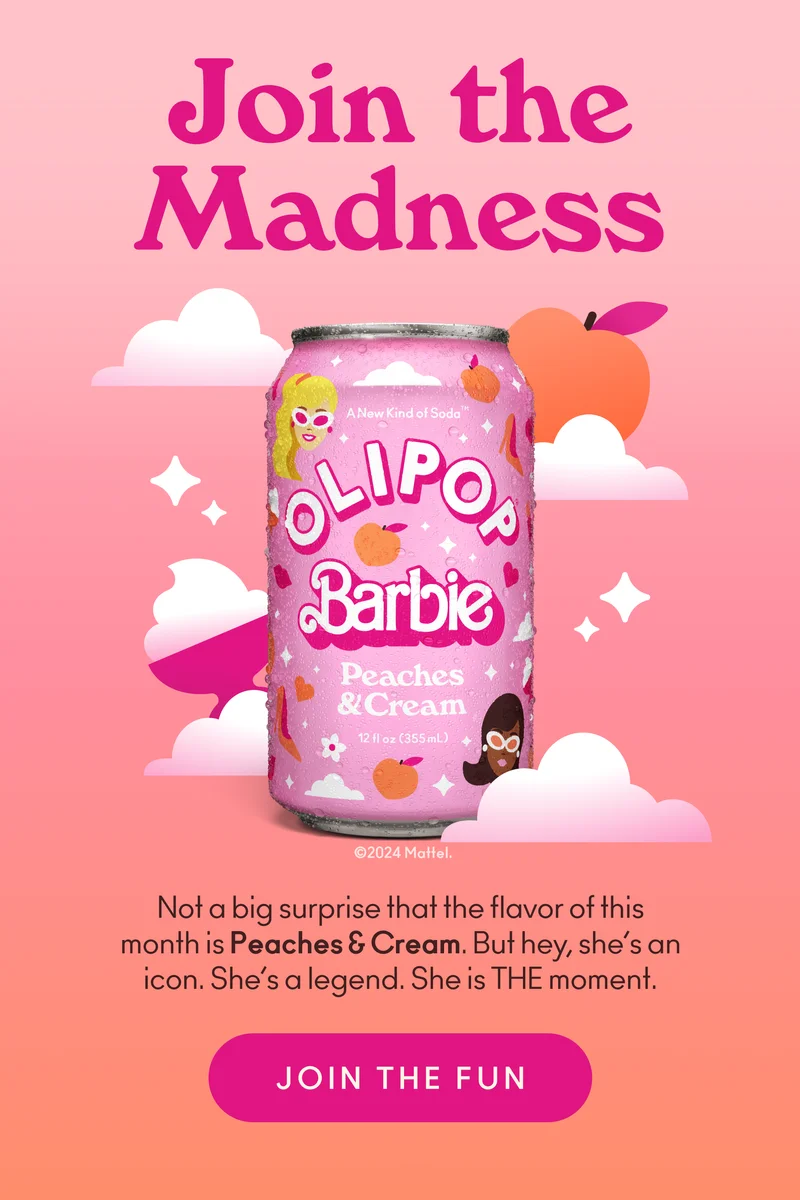 Not a big surprise that the flavor of this month is Peaches & Cream. But hey, she’s an icon. She’s a legend. She is THE moment.
