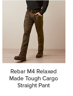 Rebar M4 Relaxed Made Tough Cargo Straight Pant