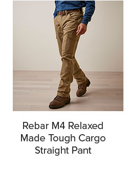 Rebar M4 Relaxed Made Tough Cargo Straight Pant