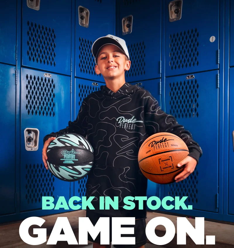 Back in Stock. Game On.