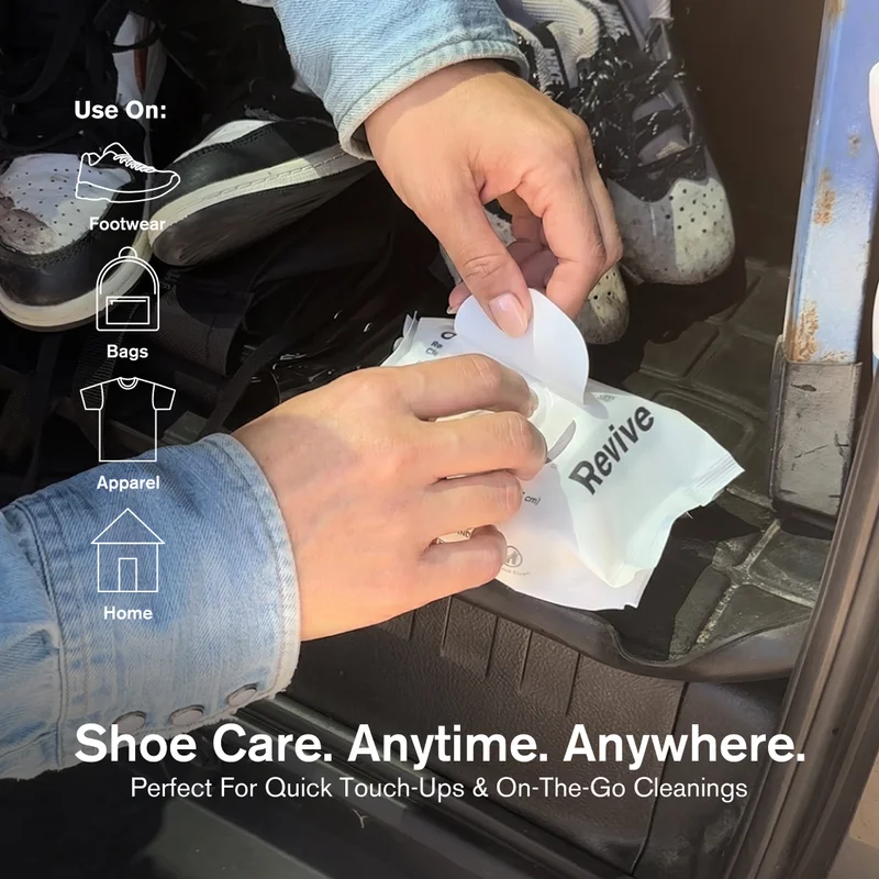 Shoe Care. Anytime. Anywhere.