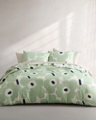 Unikko King duvet cover and sham set