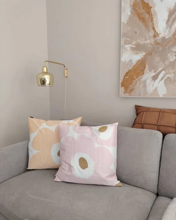Unikko pillow cover