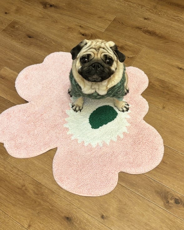 Unikko bath mat