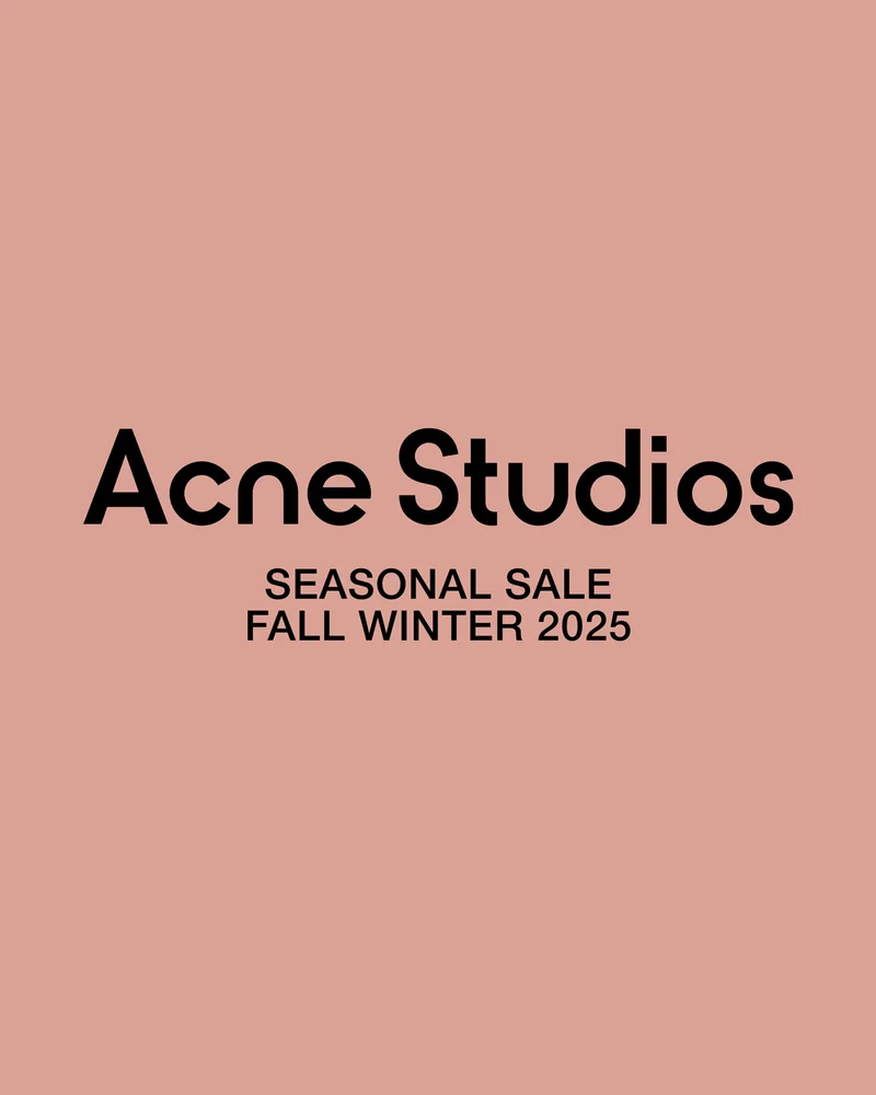 Acne Studios Sale