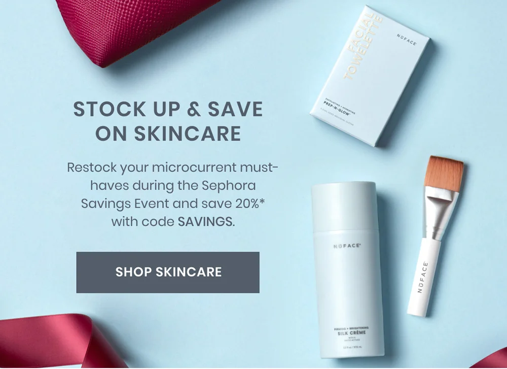 Stock Up & Save on Skincare