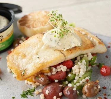 Australis (8) 6oz Center-Cut Barramundi Seabass Filet w/ 3.5oz Butter