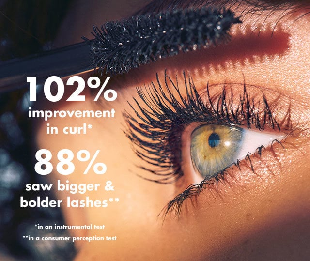 102% saw improvement in curl in an instrumental test