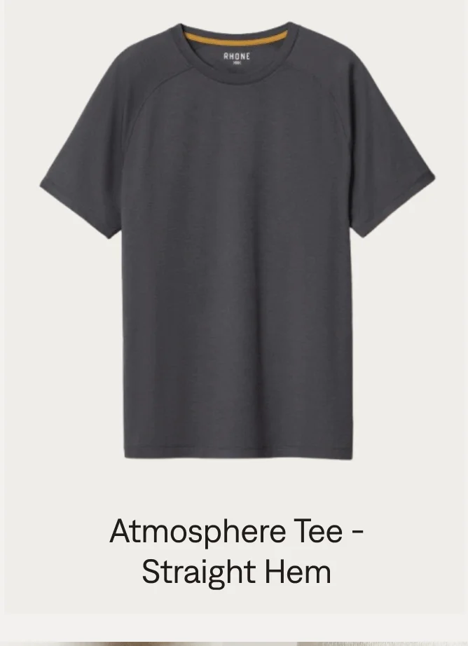 Atmosphere Tee - Straight Hem