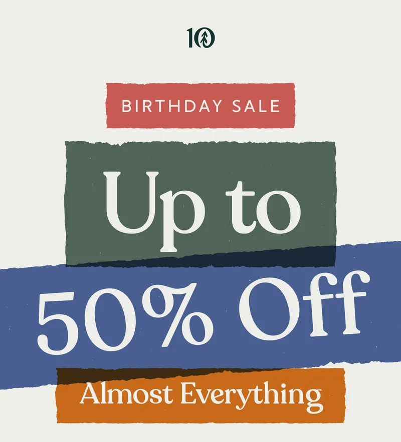 Up to 50% Off Almost Everything