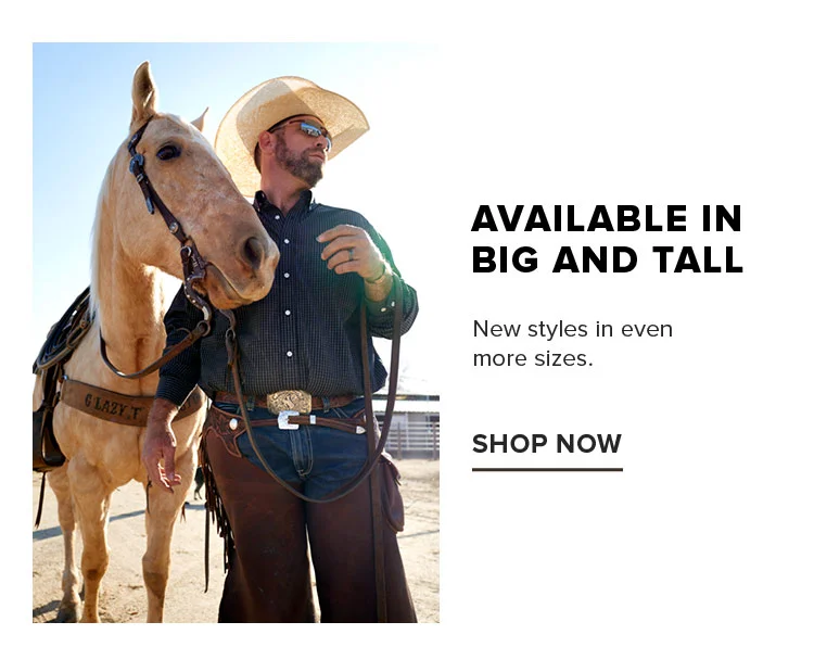 AVAILABLE IN BIG AND TALL | SHOP NOW