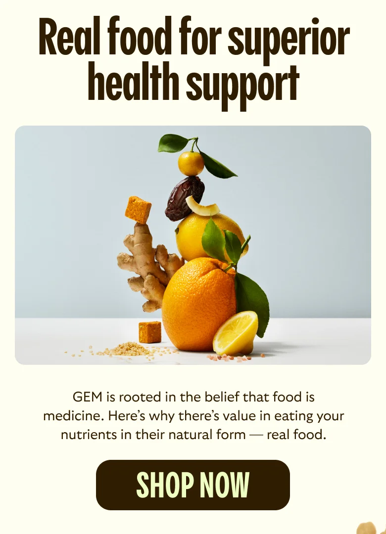 GEM is rooted in the belief that food is medicine.