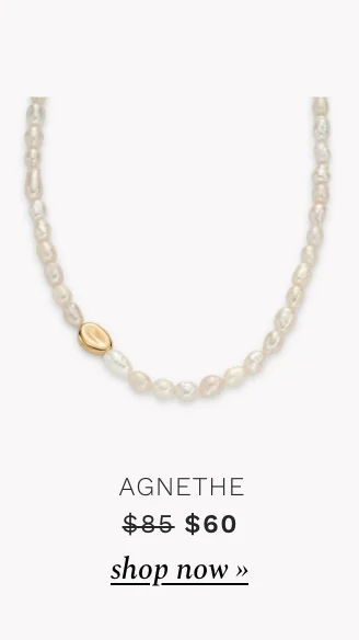 Agnethe Jewelry. Was $85. Now $60.