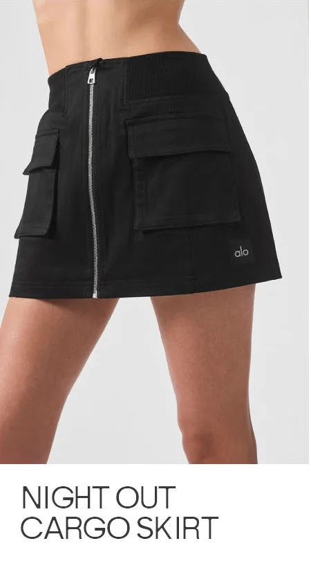 NIGHT OUT CARGO SKIRT