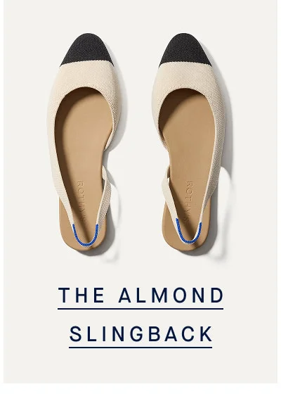 THE ALMOND SLINGBACK THE ALMOND SLINGBACK