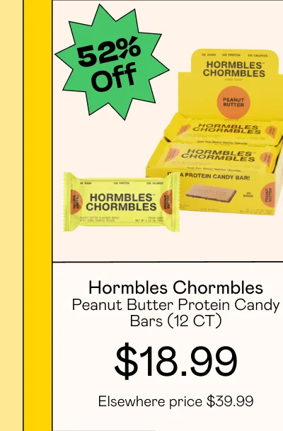 Peanut Butter Protein Candy Bars (12 CT)