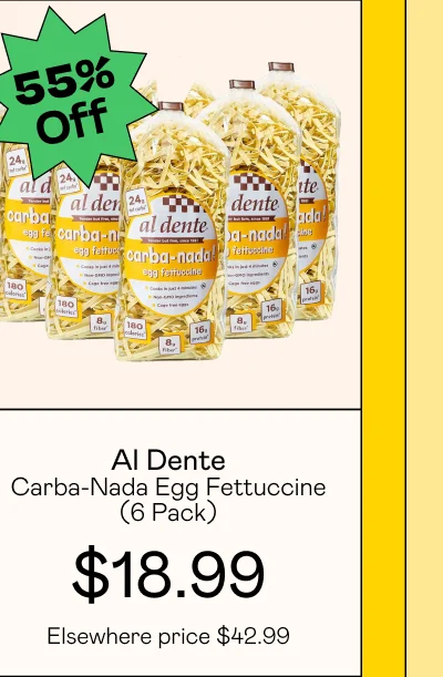 Carba-Nada Egg Fettuccine (6 Pack)