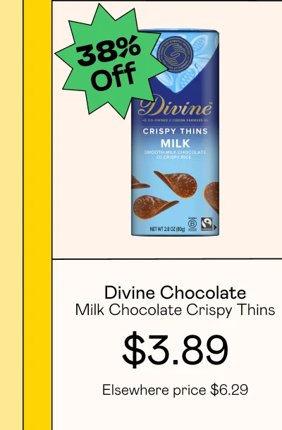 Milk Chocolate Crispy Thins