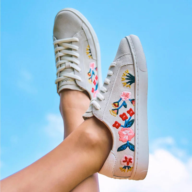 Shop Embroidered Sneakers