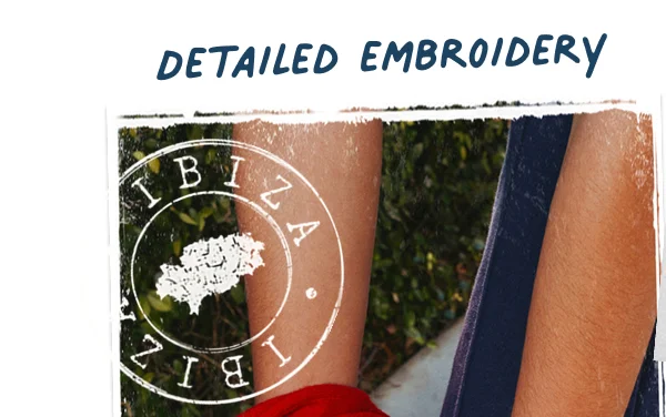 Detailed embroidery