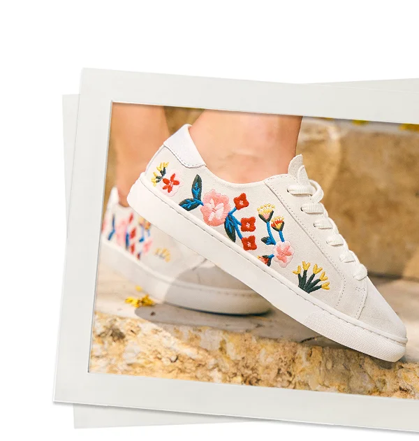 Stone White - Floral